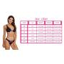 SCOCICI Comfortable and Quick Dry Bikini Ancient Hieroglyphs Grunge Pattern on