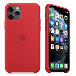 Maycase Compatible for iPhone 11 Pro Case, Liquid Silicone Case Compatible with iPhone 11 Pro (2019) 5.8 inch (Red)