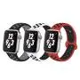 YC YANCH Compatible for Apple Watch Band 38mm 40mm 42mm 44mm,Soft Silicone Sport Band Replacement Wrist Strap Compatible for iWatch Apple Watch Series 4/3/2/1,Nike+,Sport,Edition, S/M M/L Size