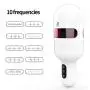 HAOZICH Male Sucking Massager, USB Automatic Oral Deep Throat Male ?ucker Electric Clip Suction Voice Toy Aǐrcrāft Massage-Cup, T-Shir HAOZICH