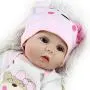 CHAREX Reborn Baby Dolls Lucy, 22 inch Realistic Girl Doll, Lifelike Soft Vinyl Weighted Gift Set