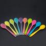 HOT - Spoons - Home Use Mini Silicone Soup Spoon Colorful Heat Resistant Spoons Kitchenware Cooking Tools Utensil Color Random - by Garlic - 1 PCs