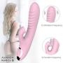 KhuiDcY Wireless Remote Control Female Multi-Function Toy, Double-Head Masseur Dual Motor Vibration, High Quality Silicone,