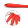 Funwill 5 Pieces Baking Tool Set Red Silicone Scraper Egg Beater Kitchen Baking Egg Tool Silicone Kitchenware Cooking