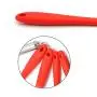 Funwill 5 Pieces Baking Tool Set Red Silicone Scraper Egg Beater Kitchen Baking Egg Tool Silicone Kitchenware Cooking