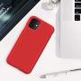 SURPHY Silicone Case Compatible with iPhone 11 Case 6.1 inch, Liquid Silicone Full Body Thickening Design Phone Case (with Microfiber Lining) for iPhone 11 6.1 2019, Red