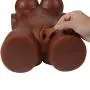 Xise Realistic 3D Love Doll Sex Toys for Men Male Masturbator with Vagina and Anal Discreet Package,13 Pound (Brown)