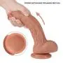 Vitosia 10 inch Adult Toys for Female Women Suction Cup for Ladys，M-ásságer Hands Free Play Wand Silicone Dual Density,Realistic Waterproof for Couples or Solo