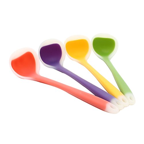 1pc Silicone Cookware Soup Spoon Cooking Tools Kitchenware