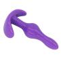EYLEER 6pcs Medical Silicone Butt Plugs Beginner Set,Anal Trainer Kit,Prostate Massager Toys,G-Spot Stimulate Vibrating Massage (purple)