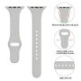 Zekapu Sport Band Compatible for Apple Watch 38mm 42mm 40mm 44mm, Soft Silicone Narrow Slim Sport Replacement Wristband for iWatch Series 5, Series 4, Series 3, Series 2, Series 1 Women