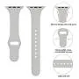 Zekapu Sport Band Compatible for Apple Watch 38mm 42mm 40mm 44mm, Soft Silicone Narrow Slim Sport Replacement Wristband for iWatch Series 5, Series 4, Series 3, Series 2, Series 1 Women