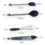 Kitchen Utensils,Silicone Spatula Set Silicone Kitchenware Cookware Non-stick Gets Shovel 8-piece Set