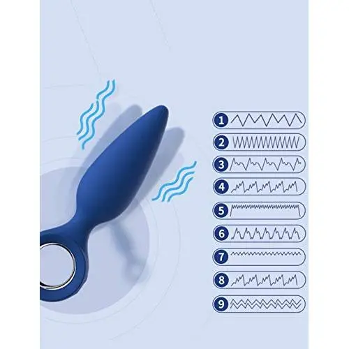 Pleasure Tool Silicone Amal Beads 9 Frequencies USB Charging Anales Trainer Pleasure Toy for Couples and Beginners and Seniors Sold by&quotMrs Ma"
