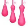 CalExotics Utopia Weighted Silicone Kegel Trainer Set ? Ben Wa Vaginal Kegel Weights - Hands Free Pelvic Floor Weight Exercise - Waterproof Sex Toys For Women ? Pink