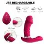 Wearable Vibrant Toy for Women Adùllt Toy for Women Pleasure Remote Vibration Vibrate Silicone Ball with USB Rechargeable Massage for Muscle Relax