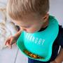 Simka Rose Silicone Bib - Waterproof Baby Bibs for Girls and Boys - Perfect for Babies and Toddlers - Easy to Clean Feeding Bibs - Set of 3 (Black/Teal/Pink)