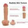 HYLHYL3-F Fállo Realistico Safe Silicone Wand Adult Toys with Strong Suction Cup Flesh Color PVC Material (9.25 Inch/23.5cm)