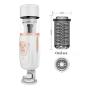 Airbag Piston Handsfree Male Sucker Automatic Thrusting Electric Suction Cup