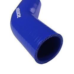 Ronteix Universal 4 Ply High Performance 45 Degree Elbow Coupler Silicone Hose (2(51MM), BLUE)