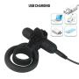 BPOS338 Adult Male Rechargeable Moving Silicone Enhancer Ring for Men