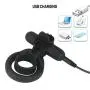 BPOS338 Adult Male Rechargeable Moving Silicone Enhancer Ring for Men