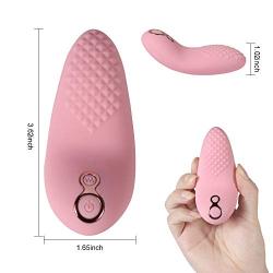 Bfucky USB Electric Toy for Women Quiet Powerful Strong Suction with Silicone 10 Multispeed Wireless Remote Vǐberate Toys Mini Toy for Bfucky