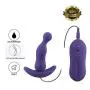 Cordless Wand Massager 10 Frequency Remote Control Vib Anales Trainer Silicone Beads Fun Toy Beginner Massager Purple by YSQ-SH