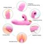 Hands Free Silicone Pleasure Toy Clitòrial Stimulàtion Toys for Her Clitòrial Stimulàtion Toys Sùcking Pleasure Toy for Women couple Waterproof Vibràntor Bùllet for Women couple with Remote Stimulàtor