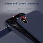 for iPhone X Case, OTOFLY [Silky and Soft Touch Series] Premium Soft Silicone Rubber Full-Body Protective Bumper Case Compatible with Apple iPhone X(ONLY) - Midnight Blue