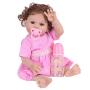 CHAREX Reborn Baby Dolls Full Body Silicone, 18inch Realistic Baby Dolls Girls, Lifelike Washable Bath Baby Dolls for Children 3+