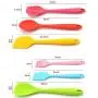 JunbosiKitchenware Color Silicone Kitchen Utensils Set of 10 Environmentally Friendly Cooking Shovel Spoon Tool Non-Stick Silicone Kitchenware Set