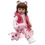 Kaydora Reborn Baby Doll Girl, 16 inch Soft Weighted Body, Cute Lifelike Handmade Silicone Doll