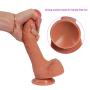 Women Dilló 8.3 Inch Realistic Huge Penetrator Toys for Women with Suction Cup Soft Waterproof Long Toys