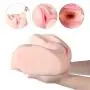 P?ckèt-Püssè?s Men Toys Soft Lifelike Skin Sucking Toy for Men with 10 Sucking Vibration Modes