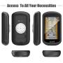 TUSITA Case for Garmin Edge Explore GPS - Silicone Protective Cover Skin - Touchscreen Touring Bike Computer Accessories