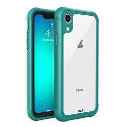 SMPL iPhone Xr Drop Proof, Lightweight, Protective Wireless Charging Compatible iPhone Case - Teal