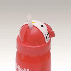 SANRIO Die-Cut Straw-Type Blow Bottle [Hello Kitty]