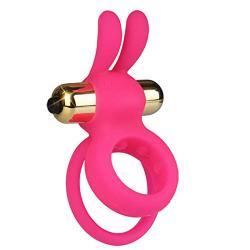 Powerful Vibrate Delay Ring Massager Male Postate Massager Silicone Training Relaxation Toys