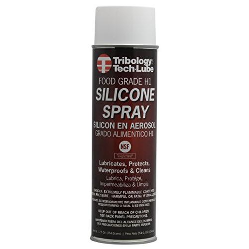 Tribology Food Grade H1 Silicone Spray Grease, 12.5 oz. Aerosol Can