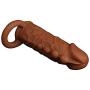 Reusable Silicone Penis Condom Expander Expands Male Chastity Toys Long Rooster Sleeve Dick Socks Condom-0ZY