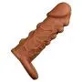 Privacy Packaging. Silicone penile Condom Expander expands Male Chastity Toys Lengthen Cock Sleeves Dick Socks Reusable Condoms 008