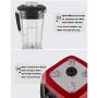 Super Heavy Duty Commercial Professional Power Blender Juicer Food Processor Mixer 3Hp 45000Rpm 2200W 2L Jar,White Extra Jar Part,Eu Plug