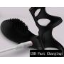 Chen-love1 Massager with Pēnǐs Ring, Male Household Waterproof Mute Silicone Toy，Relieve Neck Back and Waist
