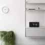 InstaBox W33 Bluetooth Dual Alarm Clock with Wireless Charging, FM Radio, USB Charging Port, Digital Display, AUX-IN, Snooze, Sleep Timer, Battery Backup, 4 Dimmer for Bedroom, Office, Hotel