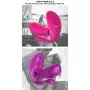 Wearable Remote Control G-Spot, Clitoris & Anal Waterproof Silicone Butterfly Vibrator Dildo Adult Sex Toy