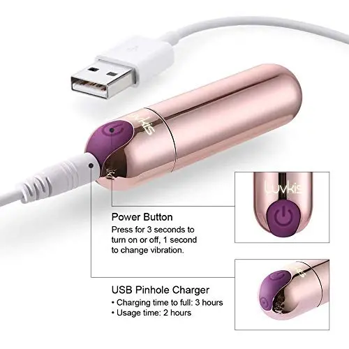 Powerful Finger Design Mini Bullet V-ǐbrátors Toys for Woman USB Charged Waterproof Quiet 10 Speeds Cl?T Wand Silicone