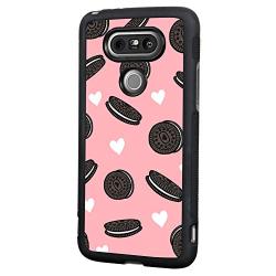 LG G5 Case,Flexible Soft TPU Cover Shell,Slim Silicone Black Rubber Non-Slip Durable Design Protective Phone Case for LG G5 -Biscuits