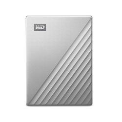 WD 2TB My Passport Ultra Silver Portable External Hard Drive, USB-C - WDBC3C0020BSL-WESN