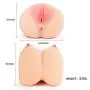 UXBCR Ubibivib 100% 3D Real Silicone Doll Toys for Men Full Body Solid Lifelike Mold Male Realxing Toy